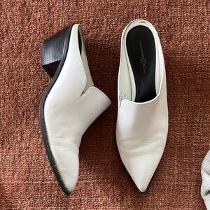 White Slip-On Women's Shoes